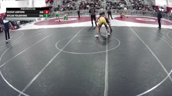 157 lbs Cons. Round 2 - Rylan Tolentino, Durango vs Scout Leipord, Clark