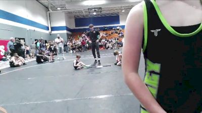 50 lbs Round 1 - Ira Wampler, Mid-South Wrestling Academy vs Gunner Smith, White Knoll