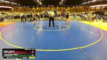 125 lbs Semifinal - Addy Fowls, Well Trained vs Makaylah Vega, Naples Bears