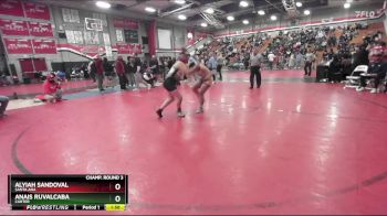 155 lbs Champ. Round 3 - Alyiah Sandoval, Santa Ana vs Anais Ruvalcaba, Carter