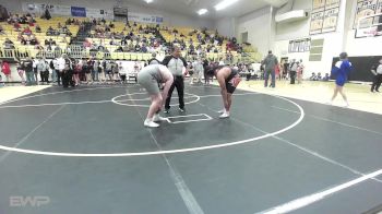 285 lbs Consi Of 8 #2 - Dakovyn Messer, Tahlequah Wrestling Club vs Nixon Morgan, Tahlequah Wrestling Club