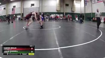 152 lbs Placement Matches (16 Team) - Jakob Ransdell, Kearney vs Carter Braun, Columbus