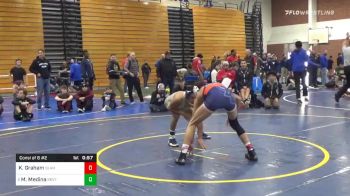 132 lbs Consolation - Kasius Graham, Slam Academy vs Marcus Medina, Servite