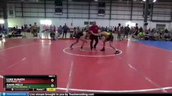 132 lbs Round 1 (6 Team) - Gavin Mills, HEAVY HITTING HAMMERS vs Luke Kunath, RAW POWER