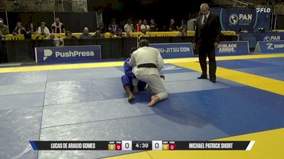Michael Patrick Short vs Lucas De Araujo Gomes 2026 Pan Jiu Jitsu IBJJF Championship
