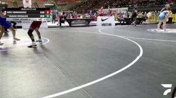 Champ. Round 3 - Noe Hernandez, Bloodline Wrestling vs Isaiah Rosales, Oceanside High School Wrestling