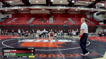 125 lbs 1st Place Match - Stevo Poulin, Northern Colorado vs Cooper Flynn, Minnesota