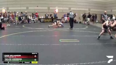 120 lbs Semis & 1st Wrestleback (8 Team) - Gage Williamson, Beast Mode WA vs Trevor Anderson, Aggression Legionaries