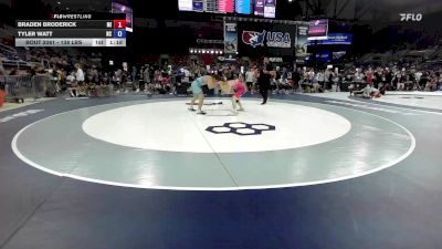 138 lbs Cons. Rd Of 64 - Hudson Beckley, OK vs Gino Schinina, NJ