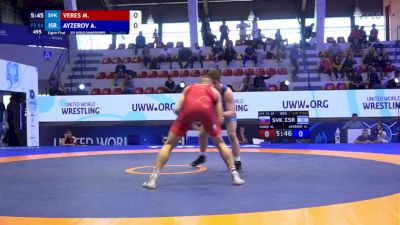 86 kg 1/8 Final - Michal Veres, Slovakia vs Aaron Ayzerov, Israel