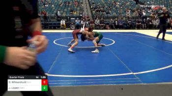 120 lbs Quarterfinal - Gabe Whisenhunt, Crescent Valley vs Johnny Lopez, Poway B