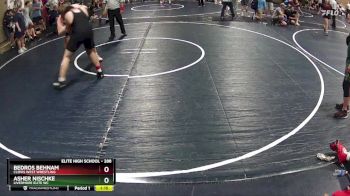 288 lbs Cons. Round 3 - Asher Nischke, Livermore Elite WC vs Bedros Behnam, Clovis West Wrestling