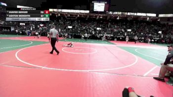 71 lbs Champ. Round 1 - Hunter Berger, PROA vs Ashton Meredith, ULY3