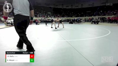 5A-150 lbs Quarterfinal - Kooper Kelly, DUNCAN vs Kason Meyer, ELGIN