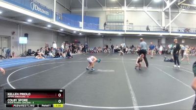 56 lbs Round 3 (6 Team) - Colby Spore, Ragin Raisins Concord vs Kellen Priolo, Vipers Wrestling