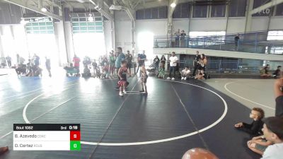 66 lbs 5th Place - Elliot Wurl, Riverside Rascals vs Evan Guzman, SoCal Hammers