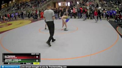 110 lbs Quarterfinal - Jeffery Conklin, Salem Elite Mat Club vs Aj Thomas, Newberg Mat Club