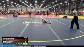 64 lbs Round 3 - Ethan Krausz, Midwest Maniacs vs Kanoa Saferite, VA Hammers