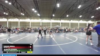 165 lbs Semis & 1st Wrestleback (8 Team) - Hailee Orgill, Big Cat vs Quentin Bowen, Middleton Wrestling Club