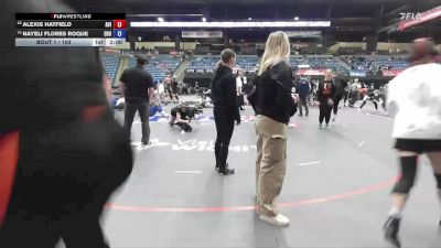 103 lbs Champ. Round 1 - Alexis Hatfield, Avila vs Nayeli Flores Roque, Eastern Oregon