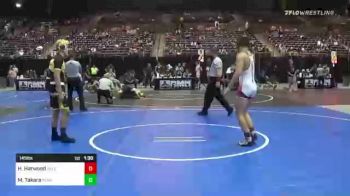 145 lbs Round Of 16 - Hunter Harwood, Salem Elite vs Mark Takara, Temecula Valley