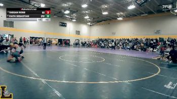 115 lbs Cons. Round 2 - Taegan Robb, Nixa vs Faith Sebastian, St. Pius X (Festus)