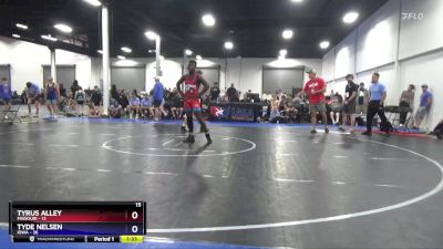 165 lbs Quarterfinals (8 Team) - Tyrus Alley, Missouri vs Tyde Nelsen, Iowa