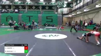 112 lbs Quarterfinal - Liliana Lizarde, TeamNC vs Nallely Antunez, Relentless Wrestling
