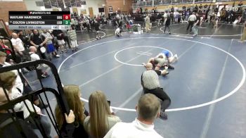 144 lbs Champ. Round 2 - Colton Livingston, Le Grande vs Waylnn Hardwick, University