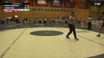 165 lbs 3rd Place Match - Turner Yanagisawa, Rio Hondo College vs Robbie Rael, Lemoore College