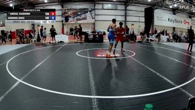 63 kg Champ. Round 2 - Abdul Hashimi, Texas vs Jorden Zigo, Cincinnati Rtc