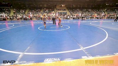 55 lbs Consi Of 16 #2 - Jaxon Martinez, Mat Rats Rebooted vs Zeke Cordell, Cleveland Wrestling Club
