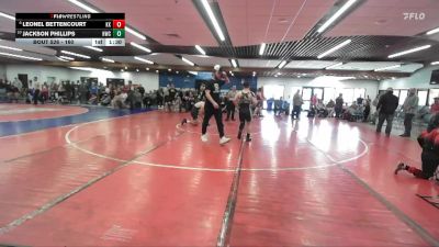 160 lbs Cons. Round 3 - Jackson Phillips, Hawk Wrestling Club vs Leonel Bettencourt, Kuna Klub