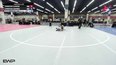 106 lbs 2nd Place - Christian Alvarez, Paradigm Wrestling vs Christian Aguirre, Dead Shot Wrestling Club