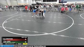 120 lbs Cons. Round 3 - Luis Lopez, Summit Wrestling Academy vs Ty Lorentzen, Iowa