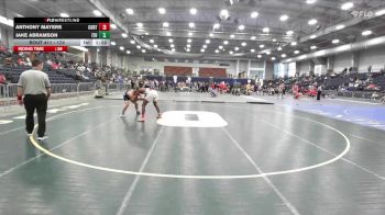 174 lbs Quarterfinal - Jake Abramson, Ithaca vs Anthony Mayers, Cortland