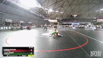 2A 170 lbs Champ. Round 1 - Logan Stolen, Ellensburg vs Cash Short, Tumwater