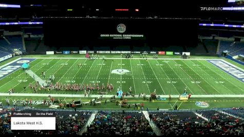 Lakota West H.S. "FloMarching" at 2019 BOA Grand National Championships, pres. by Yamaha