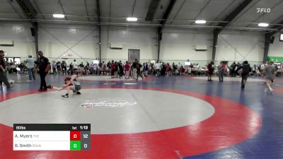 80 lbs Rr Rnd 1 - Alan Myers, The Storm Wrestling Center vs Bryce Smith, Roundtree Wrestling Academy