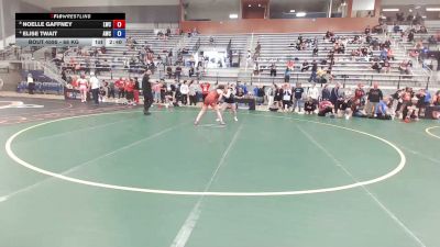68 kg Semis - Noelle Gaffney, Laker Wrestling Club vs Elise Twait, Argo Wrestling Club