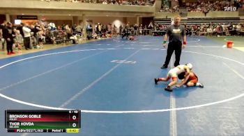 40 lbs Cons. Round 1 - Bronson Goble, Foley vs Thor Hovda, Delano
