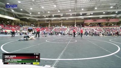 110 lbs Cons. Round 2 - Tyler Overstake, Kansas Young Guns vs Troy White, Team Central