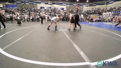 75 lbs Consi Of 4 - Maddox Torres, Lexington Wrestling Club vs Kalon Cagle, Standfast OKC