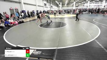 184 lbs Rr Rnd 1 - Tanner Murat, Unattached vs Gator Johnson, Wildpack