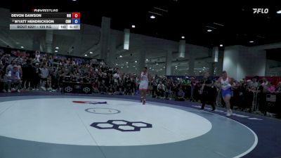 125 kg Champ. Rd Of 32 - Devon Dawson, Northern Illinois RTC vs Wyatt Hendrickson, Cowboy RTC/WCAP