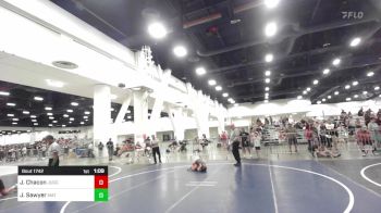 49 lbs Semifinal - Jarren Chacon, Juggernaut WC vs Jacob Sawyer, Mat Demon WC