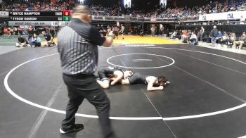 6A 144 lbs Champ. Round 1 - Tyson Gibson, Southlake Carroll vs Bryce Hampton, Austin Vandegrift