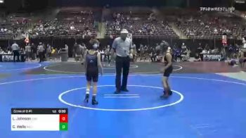 69 lbs Consi Of 8 #1 - Leonardo Johnson, Gwc vs Cohen Wells, Bad Draw