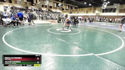 132 lbs Cons. Round 2 - Diego Gutierrez, Mira Mesa vs Victor Ramirez, Temescal Canyon