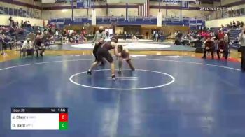 160 lbs Quarterfinal - Jacob Cherry, Gettysburg vs Dylan Bard, Hempfield